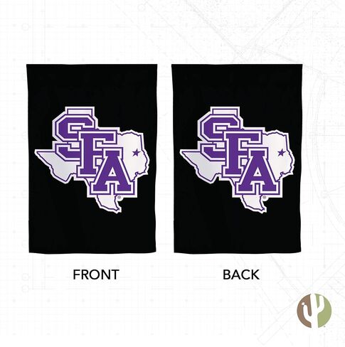Desert Cactus Stephen F. Austin State University SFASU Garden Flag – 19 x 12 inch Austin Lumberjacks Banner, For Outdoor Display and Events (Design A) in Saudi Arabia