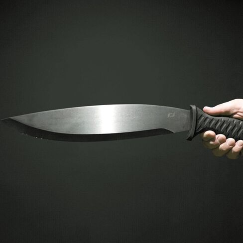 Schrade Delta Class Decimate Kukri 20.75in with 14.5in 3Cr13 Steel Blade and Non-Slip Grip for Outdoor Survival, Camping, and Bushcraft in Kuwait