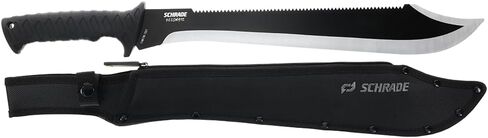 Schrade Delta Class Decimate Kukri 20.75in with 14.5in 3Cr13 Steel Blade and Non-Slip Grip for Outdoor Survival, Camping, and Bushcraft in Kuwait