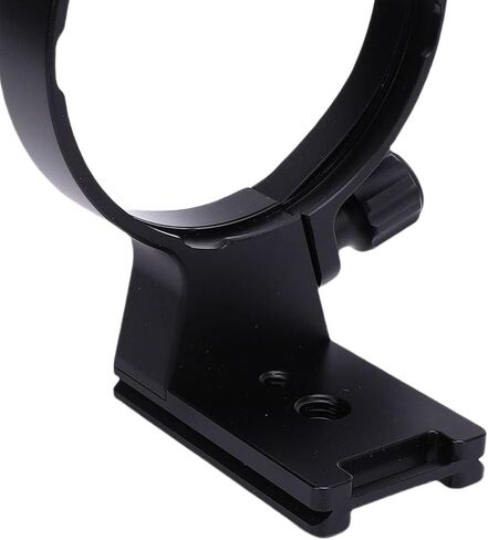 Sorandy Tripod Mount, Aluminum Alloy Lens Collar, Lens Collar with Plate for 105mm F1.4 & 100 400mm F5.6, Ideal for Tripod Ball Head in Kuwait
