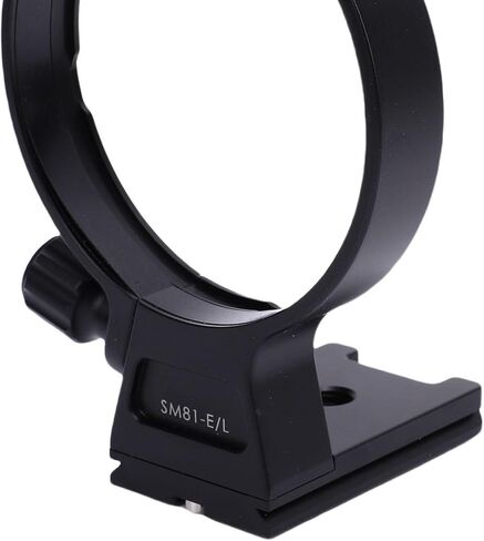 Sorandy Tripod Mount, Aluminum Alloy Lens Collar, Lens Collar with Plate for 105mm F1.4 & 100 400mm F5.6, Ideal for Tripod Ball Head in Kuwait