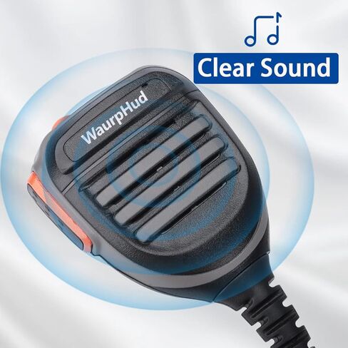 Radio Mic Compatible with Motorola APX 6000 Radio Mic,Radios Speaker Shoulder Microphone for XPR 7550e APX6000 APX7000 APX8000 XPR7550e XPR6350/7350/7550 walkie Talkie 2 Way Radio in Kuwait