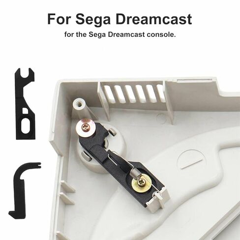 CHICHIYANG أسود ثلاثي الأبعاد طباعة جبل طقم عصري ترقية جزء مجموعة مع مزلاج ومهايئ كابل لـ SEGA Dreamcast لأجزاء مروحة Noctua 5V in Kuwait