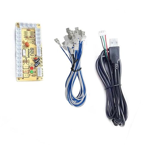 CHICHIYANG Zero Delay Arcade USB Encoder PC Game Kit DIY for MAME، لـ JAMMA وأجزاء الكمبيوتر الأخرى in Kuwait
