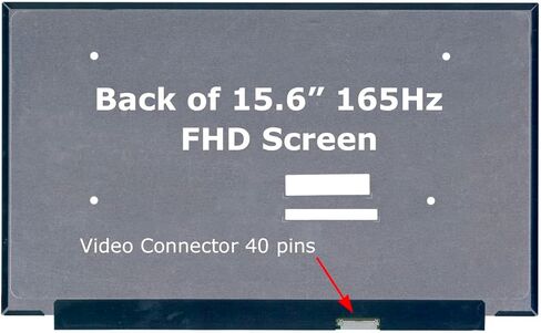 استبدال شاشة SCREENARAMA الجديدة لجهاز Acer Nitro ANV15-52 40pin (165 هرتز) FHD 1920x1080 IPS LCD LED مع أدوات وشريط in Kuwait