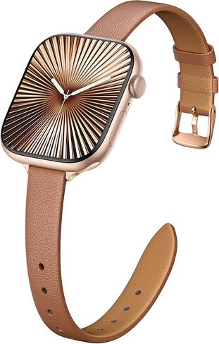 Vegan Leather Band for Apple Watch Bands for Women 40mm 41mm 42mm 38mm in Kuwait