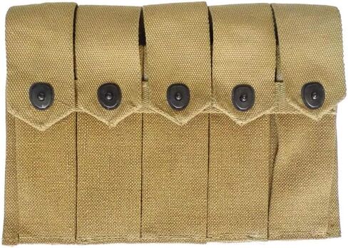 ANQIAO Replica WW2 US 5 Cells Thompson Magazine Bag Pouch Bag in Kuwait