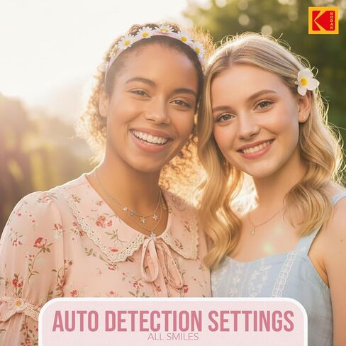 Kodak PixPro Friendly Zoom FZ55 16MP 1080p Full HD Digital Camera (Pastel Pink) Bundle with 128GB SD Card, Battery (2-Pack) and Travel Organizer (4 Items) in Kuwait