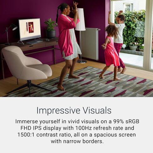 كمبيوتر مكتبي Dell 27 الكل في واحد ec27250 - شاشة 27 بوصة FHD (1920 × 1080)، معالج Intel Core 5 120U، Intel Graphics، ذاكرة الوصول العشوائي DDR5 سعة 16 جيجابايت، SSD 512 جيجابايت، Windows 11 Home، خدمة في الموقع - أبيض (متجدد) in Kuwait