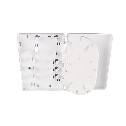 BORDSTRACT Fiber Distribution Box, 4 FTTH Optical Desktop Mini Universal for SC FC for Indoor Fiber Network Management in Kuwait