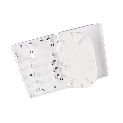 BORDSTRACT Fiber Distribution Box, 4 FTTH Optical Desktop Mini Universal for SC FC for Indoor Fiber Network Management in Kuwait