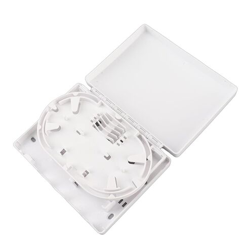 BORDSTRACT Fiber Distribution Box, 4 FTTH Optical Desktop Mini Universal for SC FC for Indoor Fiber Network Management in Kuwait