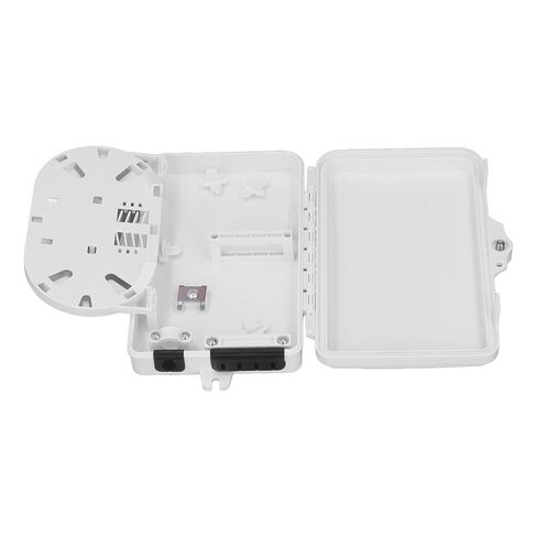 Garosa Fiber Distribution Box, IP65 ABS Enclosure for Outdoor Use, Compact Fiber Optic Terminal Box with Secure Mounting Accessories in Kuwait