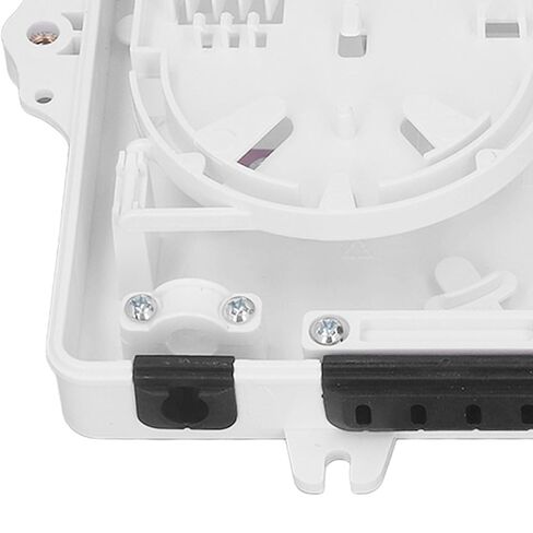 Garosa Fiber Distribution Box, IP65 ABS Enclosure for Outdoor Use, Compact Fiber Optic Terminal Box with Secure Mounting Accessories in Kuwait