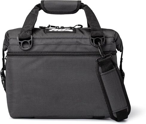 AO Coolers Ballistic Series Soft Cooler, Insulated and Leak Proof, 36-Pack, Black/Charcoal in Saudi Arabia