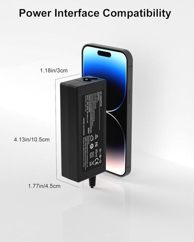 محول تيار متردد/تيار مستمر 12 فولت متوافق مع Synology DS223j DS223 DS225+ DS225 DS224+ DS220+ DS220j DS218+ DS214 DS213 DS212 DS216 DS118، WD My Cloud EX2 Qnap TS212 TS221 TS251 كابل سلك إمداد الطاقة in Kuwait
