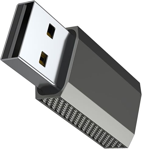 USB a إلى 3.5 مللي متر TRRS أنثى محولات الصوت نسيج البطاقة الخارجية مناسبة لأجهزة الكمبيوتر المحمول سماعات الرأس محولات USB للكمبيوتر الشخصي in Kuwait