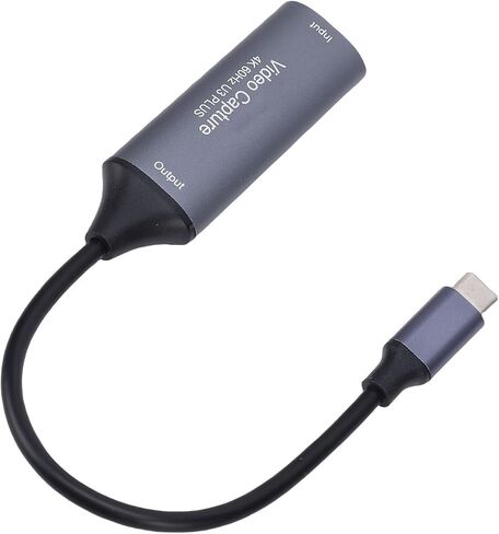SUNGOOYUE Video Card, USB C 3.0 4K 60Hz HD Sound Video Card with Ultra Low Latency, for Streaming Conferencing Game Switch Cameras Laptops Tablets in Kuwait
