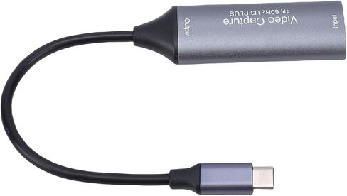 SUNGOOYUE Video Card, USB C 3.0 4K 60Hz HD Sound Video Card with Ultra Low Latency, for Streaming Conferencing Game Switch Cameras Laptops Tablets in Kuwait