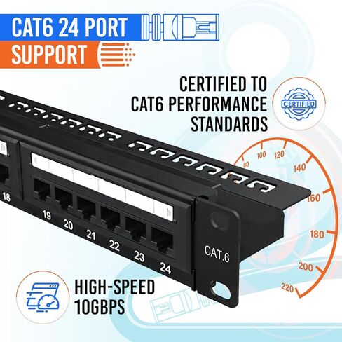 | لوحة التصحيح CAT6 | الهبوط | 24 ميناء in Kuwait