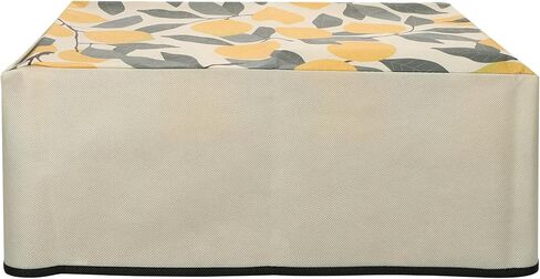 kwmobile Dust Cover Compatible with Canon PIXMA G650 / G620 - Printer Case - Yellow/Green/Beige - Lemons in Saudi Arabia