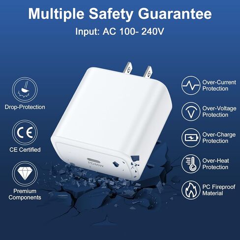 سلك شاحن فائق السرعة 65 وات من النوع C لهاتف Samsung Galaxy S26 Ultra S26+ S26 S25 FE Edge Plus A17 A16 A36 A26 A56 A35 S24 S23، 60 وات 6FT USB C إلى C شاحن سامسونج سلك شحن سريع شاحن هاتف Android in Kuwait
