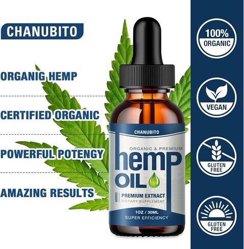 (2 Pack) Hemp Oil Organic High Potency - Relieve Good Mood - 100% Natural Hemp Drops 1,000,000 Maximum Strength -Hemp Oils Tincture for Pain Relief, Sleep, Skin, Vegan, Non-GMO in Saudi Arabia