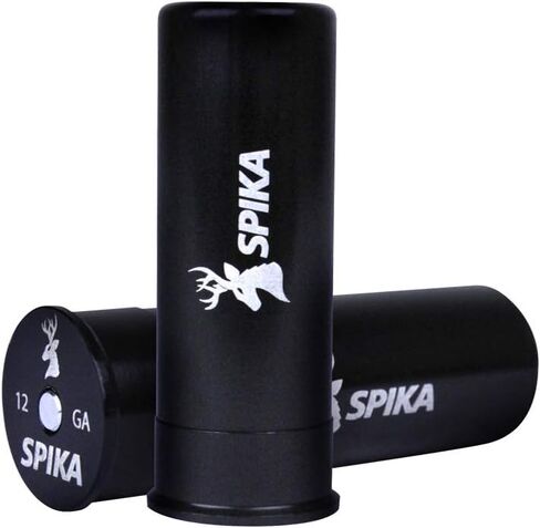 أغطية SPIKA مقاس 12، طلقات وهمية من الألومنيوم 12 جرام، 12 جم من الحرائق الجافة، ممارسة التحميل الآمن [قطعتان] in Kuwait