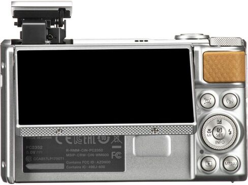 كاميرا Canon PowerShot SX740 HS الرقمية (فضية) 20.3 ميجابكسل، تكبير بصري 40x، فيديو بدقة 4K UHD، واي فاي وبلوتوث، كاميرا سفر مدمجة Point & Shoot + بطاقة SD سعة 64 جيجابايت + حقيبة مبطنة + قطعة قماش من الألياف الدقيقة in Kuwait