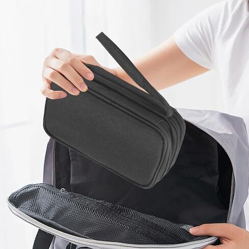 حقيبة حمل القرص الصلب المحمولة | منظم حامل محرك USB مع 30 فتحة - حقيبة قفز محمولة مقاومة للماء لعصا USB in Kuwait
