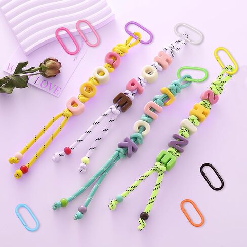 20Pcs Cut Carabiners Clip 10Colors Oval Shape Carabiner Keychain Clip Metal Tiny Oval Carabiner Spring O Rings Hooks for Lanyard Keychain Car Key Rings Hook Dog Tag Clips Purse Keychains Replacement in Kuwait
