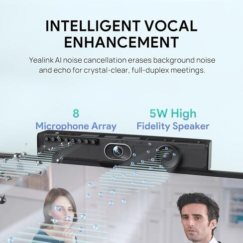 Yealink A10-020 All-in-One 4K Video Conferencing System Conference Room Camera with CTP18 Touch Panel Controller (Renewed) in Kuwait