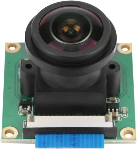 5MP HD Camera Module Board, 175 Degree Wide Angle Lens Small Size Lightweight Design, OV5647 Camera Board, 5MP Resolution for B3+ Projects, Home Security Surveillance, in Kuwait