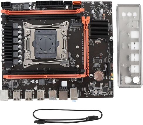 اللوحة الأم للكمبيوتر X99H، مع مقبس وحدة المعالجة المركزية لـ LGA 2011-3، 4×DDR4 دعم اللوحة الأم لسطح المكتب E5 V3 V4، I7 58xx، 68xx Series، سعة قصوى 128 جيجا in Kuwait