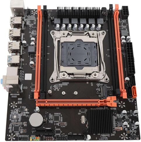 اللوحة الأم للكمبيوتر X99H، مع مقبس وحدة المعالجة المركزية لـ LGA 2011-3، 4×DDR4 دعم اللوحة الأم لسطح المكتب E5 V3 V4، I7 58xx، 68xx Series، سعة قصوى 128 جيجا in Kuwait
