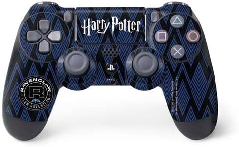 Skinit Decal Gaming Skin Compatible with PS4 Controller - Officially Licensed Wizarding Worlds Harry Potter Team Ravenclaw Design in Kuwait