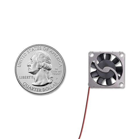 1804 مروحة منفاخ صغيرة، DC 3.3V-5V مروحة تبريد طرد مركزي رفيعة للغاية، منفاخ صغير 18 × 18 × 4 مم للإلكترونيات التي تصنعها بنفسك، طابعة ثلاثية الأبعاد، قابلة للارتداء ذكي، طائرة بدون طيار، جهاز عرض وتبريد الكمبيوتر بلوحة واحدة in Kuwait