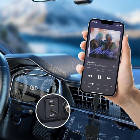 محول مقبس سماعة الرأس 2 في 1 Lightning إلى 3.5 مم معتمد من Apple MFi، 3 عبوات iPhone Aux ومحول شاحن ودونجل مقسم الصوت لستيريو السيارة، المنزل، السفر، لهاتف iPhone 14/13/12/11/XR/X/8/7 in Kuwait