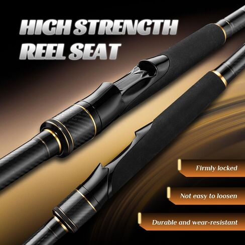 Finesse 10.9ft Carbon Fiber Surf Sea Bass Spinning Fishing Rod Ultra-Light High-Sensitivity Graphite Pole Saltwater Offshore Surf Fishing Rod with Corrosion-Resistant Guides in Kuwait