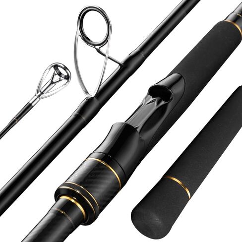 Finesse 10.9ft Carbon Fiber Surf Sea Bass Spinning Fishing Rod Ultra-Light High-Sensitivity Graphite Pole Saltwater Offshore Surf Fishing Rod with Corrosion-Resistant Guides in Kuwait