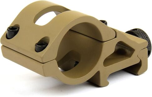 TACFUN 2PCS TAN 45 درجة إزاحة 1 "مصباح يدوي Picatinny ضوء ليزر جبل in Kuwait