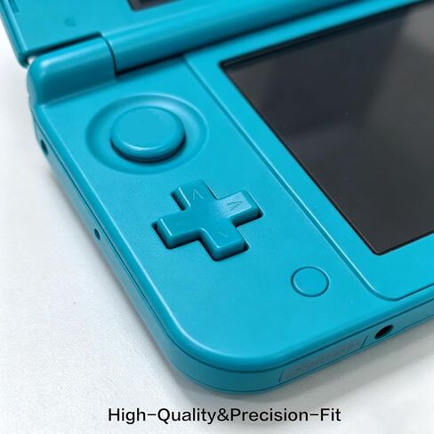 مخصص لأزرار 3DS الإضافية، استبدال مجموعة كاملة من الألوان، لوحدات تحكم الألعاب الصغيرة Nintendo Old 3DS، ABXY / D-Pad Direction / L R كتف / Power Home / Volume / زر تبديل ثلاثي الأبعاد 11 قطعة (أزرق) in Kuwait