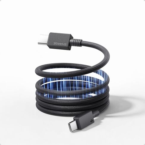 كابل شحن USB C MagLoop 240 وات كابل USB C مغناطيسي إلى USB C مع PD 3.1 شحن سريع، كابل شحن خالٍ من التشابك، كابل متين من النوع C لجهاز MacBook Pro/iPhone 17/16 in Kuwait