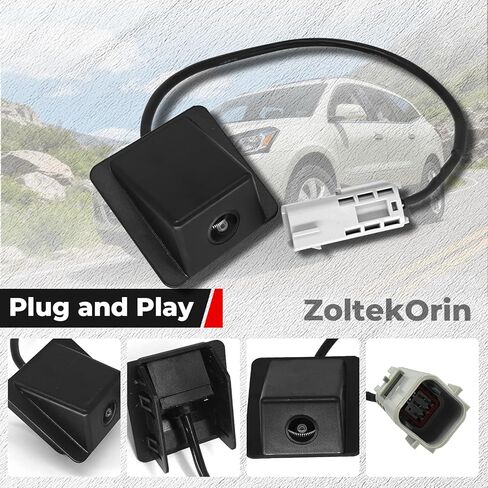 كاميرا احتياطية للتوصيل والتشغيل لسيارة Chevy Traverse 2013-2017، ZoltekOrin HD للرؤية الليلية كاميرا عكسية مقاومة للماء، تحل محل أرقام أجزاء OEM: 22900993، 23135306 in Kuwait