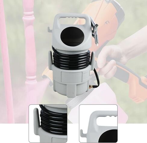 Portable Sand Blasting Kit, Multifunctional with 4 Nozzles, 4.5M Hose, Blasting Kit, Blue in Saudi Arabia