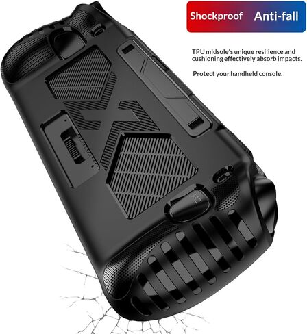 حافظة واقية لجهاز XPlayer OneXFly APEX، مادة TPU عالية القوة، تصميم مريح، قبضة محسنة، زوايا معززة، مقاومة للصدمات، مقاومة للاهتراء، سهلة الارتداء والخلع in Kuwait