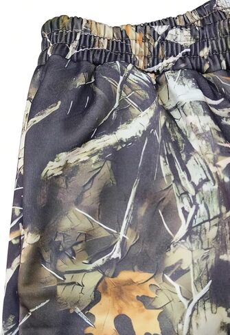 Women's Plus Size Camo Baggy Sweatpants Wide Leg Long Pants Gym Clothes in Saudi Arabia