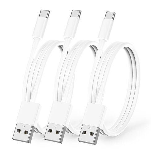 سلك شحن USB إلى USB C بطول 3أقدام لهاتف iPhone 17 16 15، [معتمد من MFi] كابل شحن سريع USB-C بقدرة 30 وات، 3 عبوات شاحن USB من النوع C بطول 3 أقدام لهاتف iPhone 17 16 15 Pro Max Plus وiPad Pro وGalaxy S25 وMoto G وLG وPixel in Kuwait