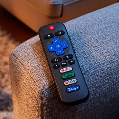 (عبوتان) جهاز تحكم عن بعد بديل لتلفزيون Roku الذكي، لـ TCL، Hisense، Onn، Philips، Elment، Insignia، Roku TV (غير متوافق مع Roku Box، Stick) in Kuwait