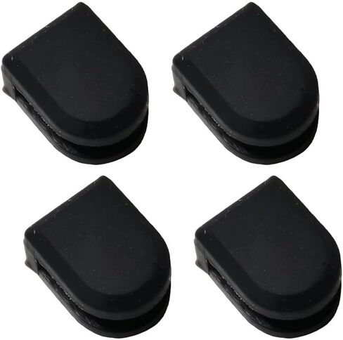 4Pcs Rubber Bumper Compatible with Audio Technica AT-LP120 at LP120 ATLP120 Dust Cover Lid Shock Absorber in Kuwait